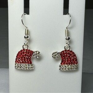 Christmas Hat Earrings